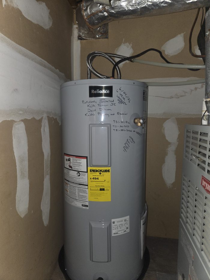 Water heater installation Southeastern Illinois